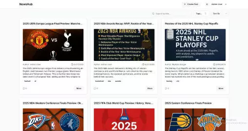 News Manager Project